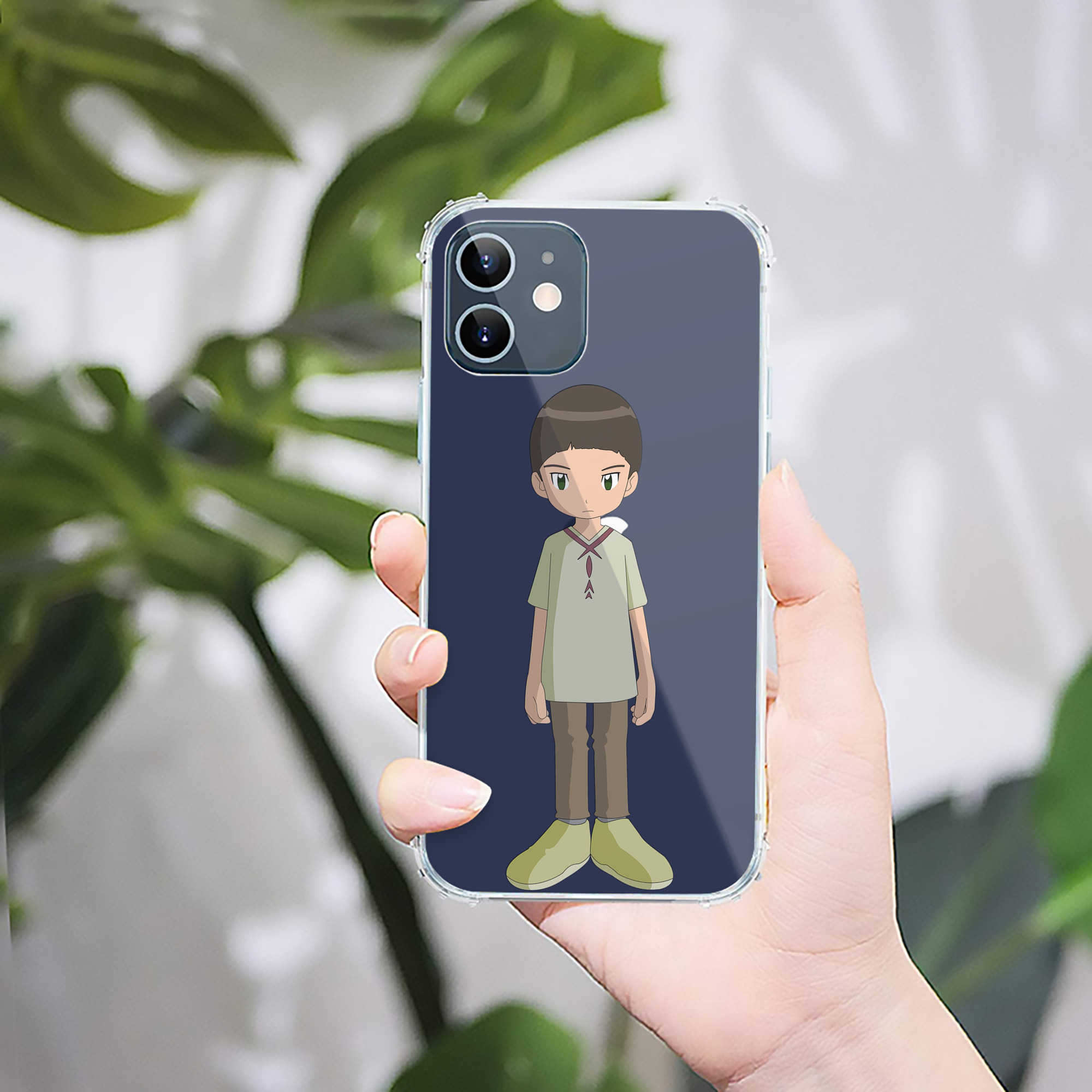 （画像用） Digimon デジタルモンスター/デジモン 【iPhone 12シリーズ対応】透明スマホケース（クリアソフトケース）